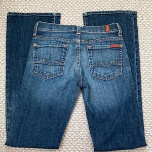 7 for all mankind “Boycut” jeans (Size 24)